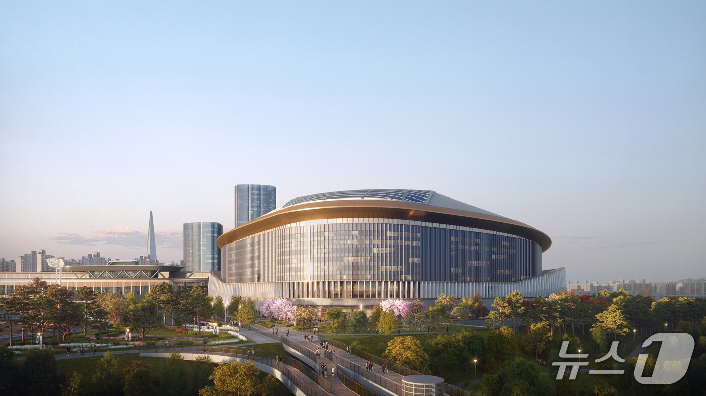 본문 이미지 -  돔야구장 예상 조감도 (서울시 제공) 뉴스1 ⓒ News1  