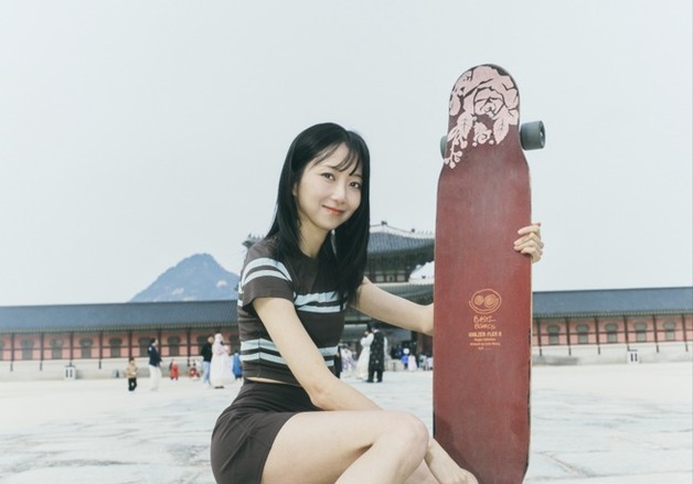 세계 홀린 '롱보드 여신' 고효주, '베네데타 보롤리' 모델 됐다