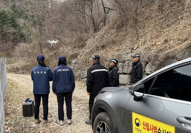 산림청, 산불 유발 불법 '무관용' 대응…실화자 끝까지 추적·검거