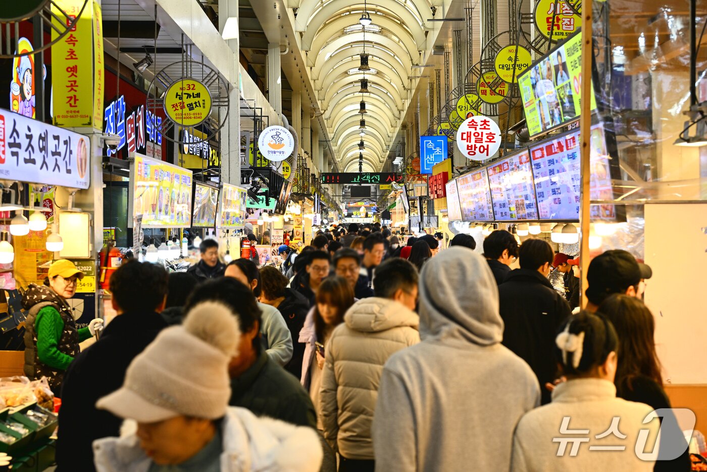 본문 이미지 - 속초관광수산시장.(속초시 제공, 재판매 및 DB 금지) 2026.3.11/뉴스1