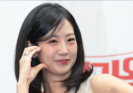 강혜연, 알딸딸 볼 하트