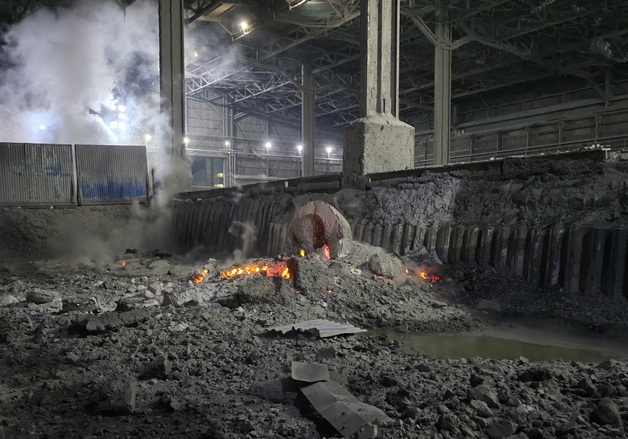 인천 현대제철 슬러그 처리장서 화재…인명 피해 없어