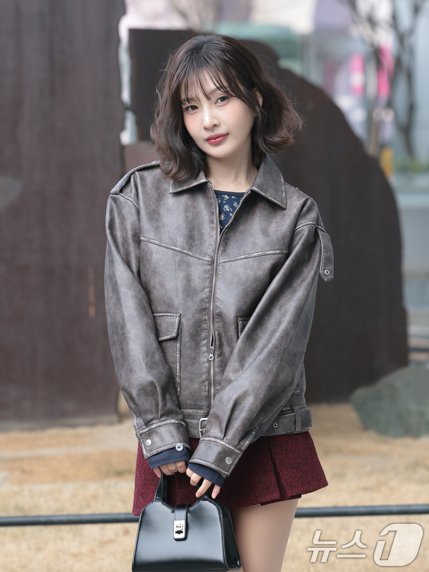 (서울=뉴스1) 권현진 기자 = 레드벨벳 조이가 ‘동물농장’ 녹화를 위해 11일 서울 양천구 SBS목동에 도착해 매력을 발산하고 있다. 2026.3.11/뉴스1