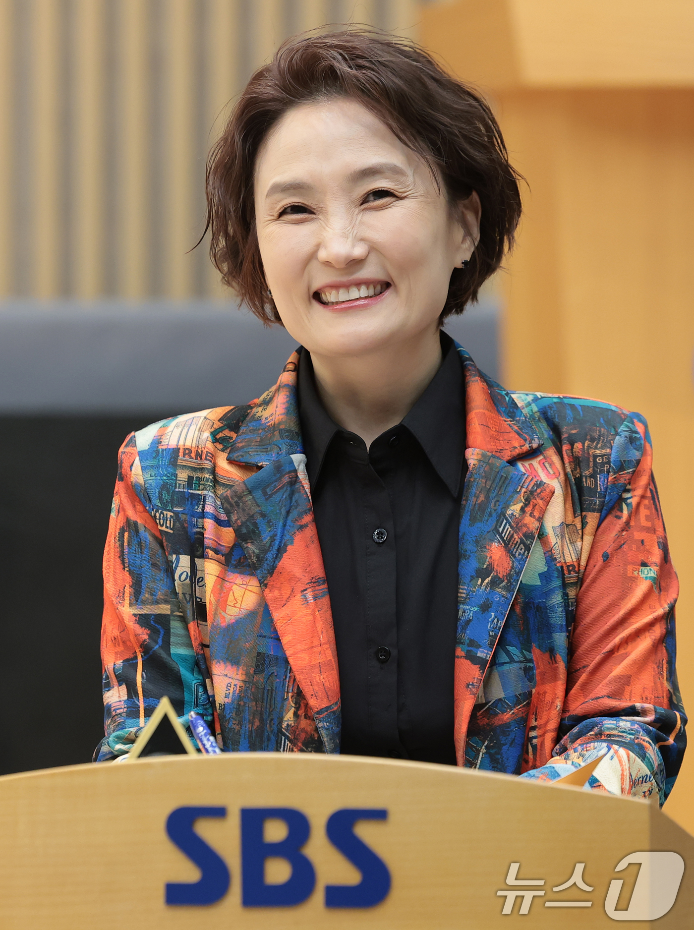 (서울=뉴스1) 권현진 기자 = MC 박경림이 11일 서울 양천구 목동 SBS에서 열린 새 금토드라마 '신이랑 법률사무소'(극본 김가영, 강철규/ 연출 신중훈) 제작발표회에 참석해 …