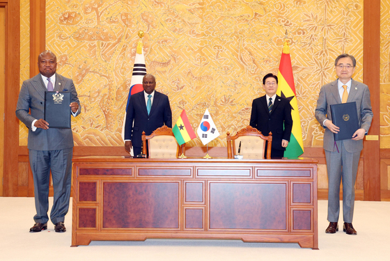 한-가나 '기후변화협력협정 협약'