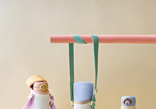 "초경량에 휴대성까지"…써모스, 키즈 텀블러·커버 조합 제안