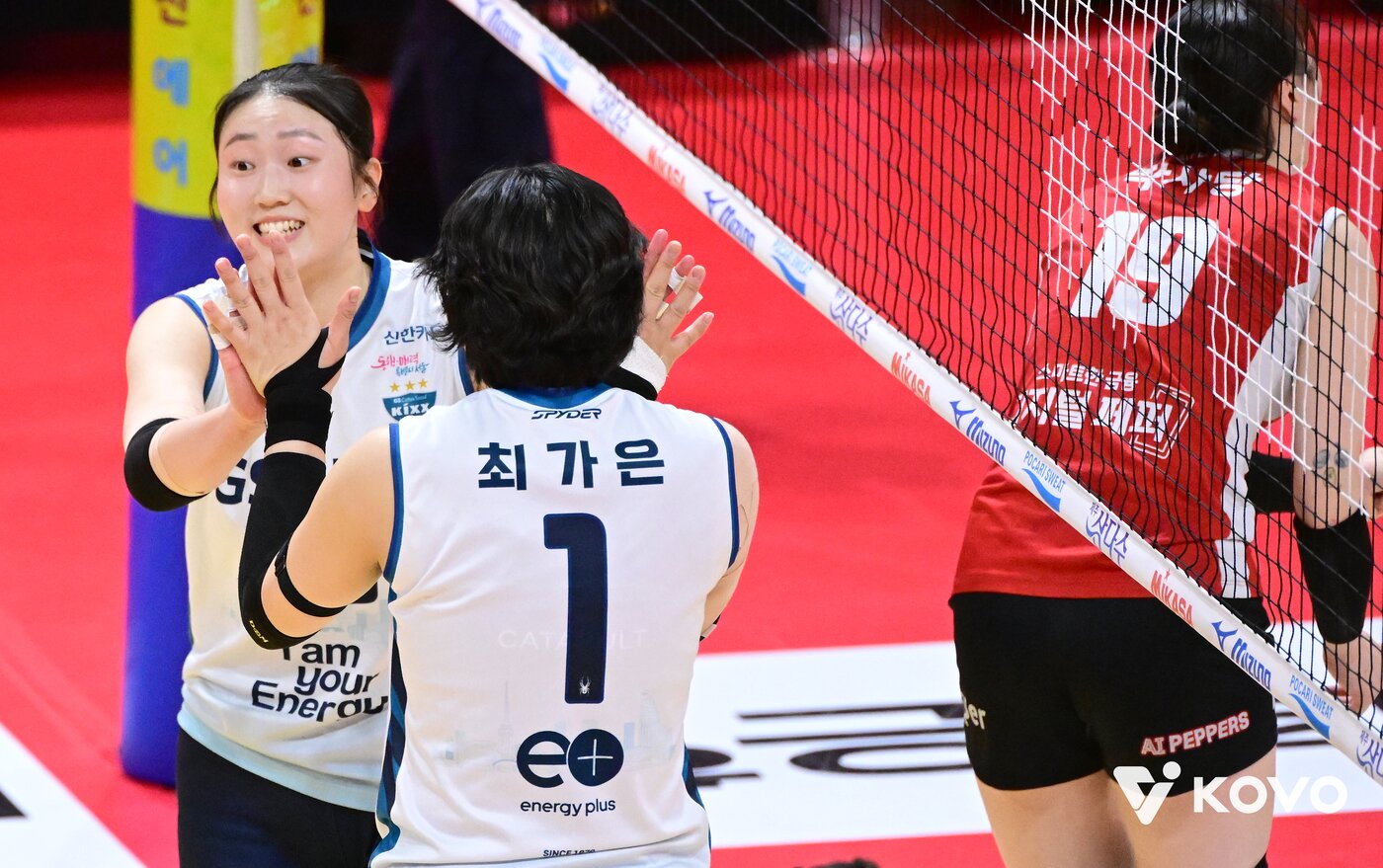 본문 이미지 - GS칼텍스의 권민지. (KOVO 제공)