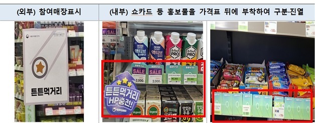 "편의점에 어린이 건강먹거리 코너…'튼튼먹거리' 매장  300개 확대"