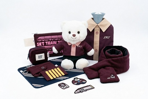 SR, SRT 유니폼 재활용한 '튼튼베어' 굿즈 출시