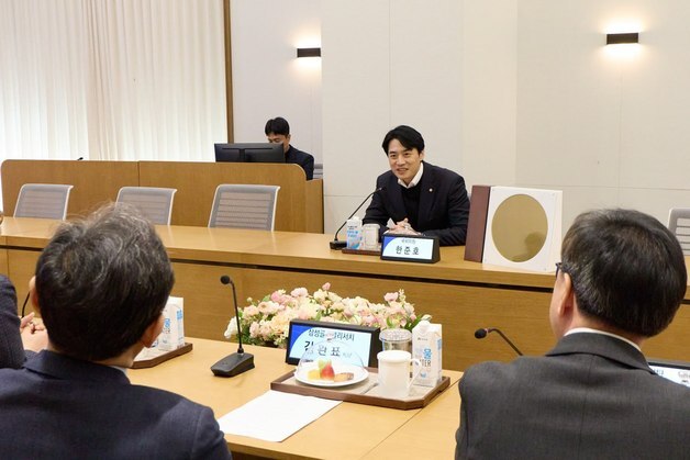 與 경기지사 예비후보 한준호 "삼성전자 용인 반도체 추진 속도내야"