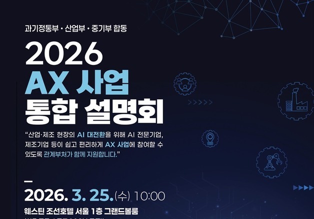 "우리는 원팀"…중기부·과기부·산업부, 4230억 규모 'AX' 통합 공고