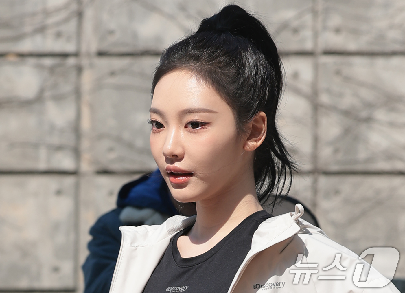 (서울=뉴스1) 권현진 기자 = 에스파 닝닝이 12일 오전 서울 용산구 낫배드커피 한남점에서 열린 라이프스타일 브랜드 디스커버리 익스페디션 액티브 웰니스 라이프스타일(Active …