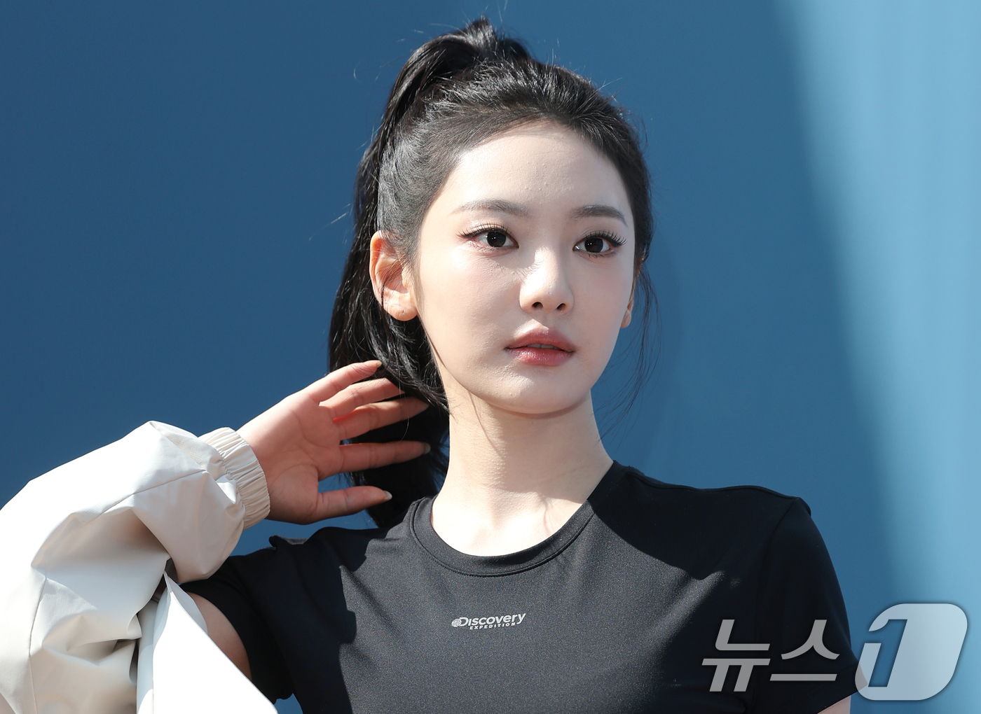 (서울=뉴스1) 권현진 기자 = 에스파 닝닝이 12일 오전 서울 용산구 낫배드커피 한남점에서 열린 라이프스타일 브랜드 디스커버리 익스페디션 액티브 웰니스 라이프스타일(Active …