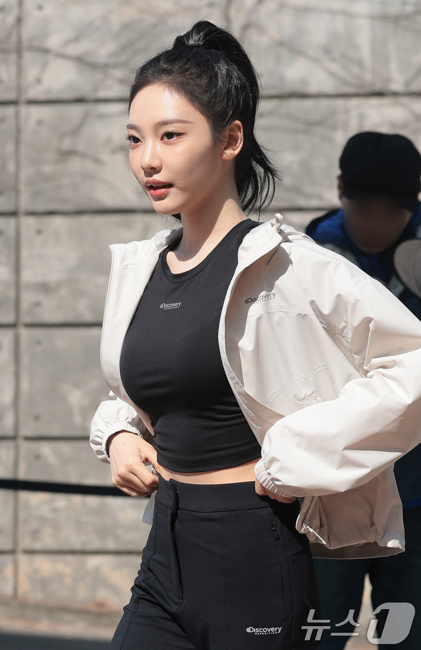 (서울=뉴스1) 권현진 기자 = 에스파 닝닝이 12일 오전 서울 용산구 낫배드커피 한남점에서 열린 라이프스타일 브랜드 디스커버리 익스페디션 액티브 웰니스 라이프스타일(Active …