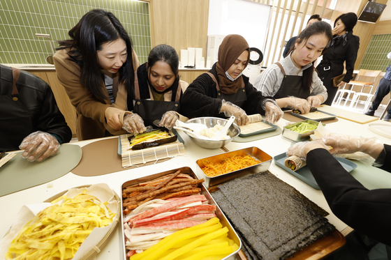 k-깁밥 직접 만들어요
