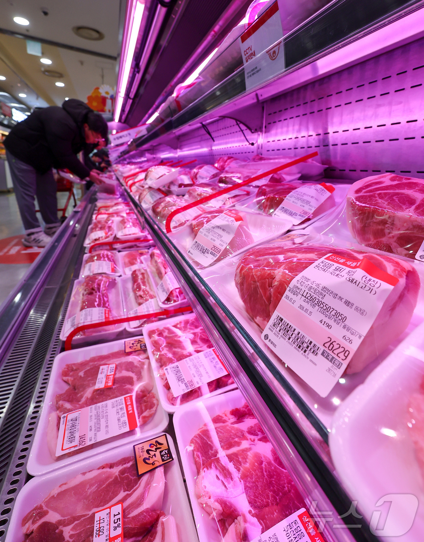 (서울=뉴스1) 김성진 기자 = 고물가 흐름에 '삼겹살'보다 '다리 살'의 인기가 높아지고 있다.12일 축산물품질평가원에 따르면 지난해 국내산 삼겹살 판매량은 520만6천984㎏으 …