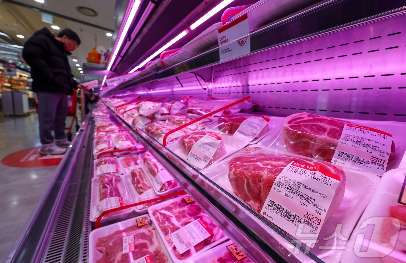 (서울=뉴스1) 김성진 기자 = 고물가 흐름에 '삼겹살'보다 '다리 살'의 인기가 높아지고 있다.12일 축산물품질평가원에 따르면 지난해 국내산 삼겹살 판매량은 520만6천984㎏으 …