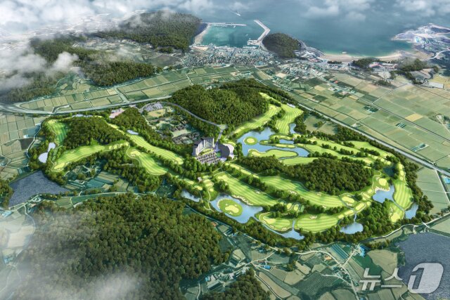 본문 이미지 - 부안 격포 대규모 관광개발사업 조감도.(부안군제공, 재판매 및 DB금지)