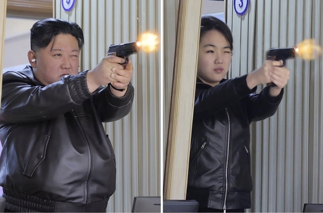 '총잡이' 된 후계자 주애…이젠 김정은 옆에 없으면 이상하다