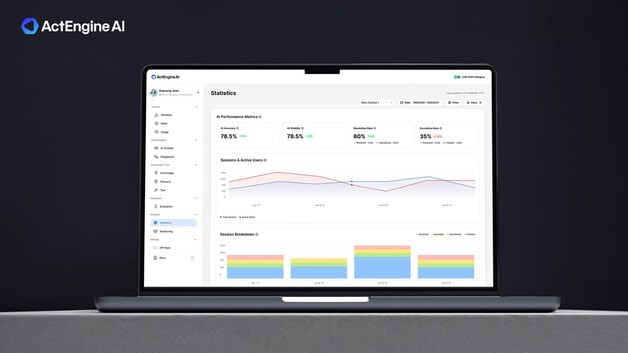라인플러스, CS·영업 특화 '액트엔진 AI' 출시…B2B AI 시장 진출