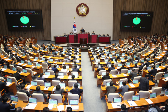 본회의 통과하는 대미투자특별법