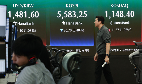 亞주요증시 1% 이상 급락에도 코스피는 0.48% 하락에 그쳐