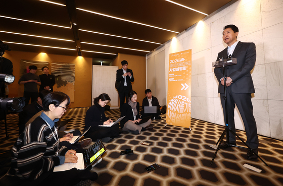 오세훈 시장, 국민의힘 지선 후보 등록 마감 앞두고 백브리핑