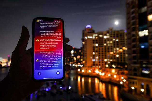 두바이서 '미사일 촬영' 英 관광객 체포…전쟁 게시물 유포시 벌금 8만불