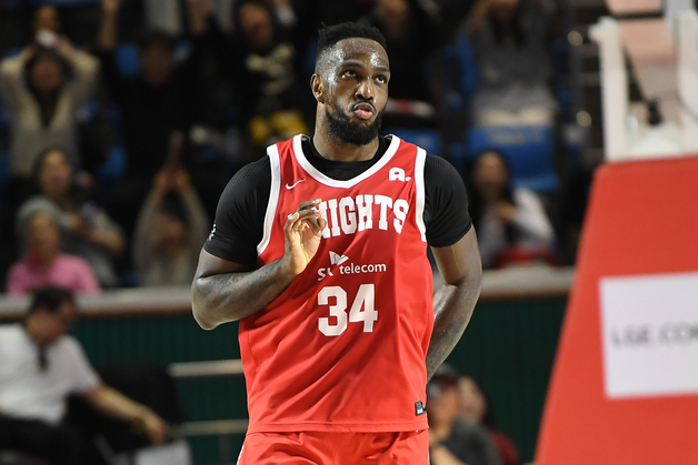 프로농구 SK, DB 꺾고 3위 유지…2위 정관장 1경기 차 추격