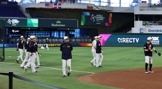 마이애미 입성한 일본 WBC 대표팀
