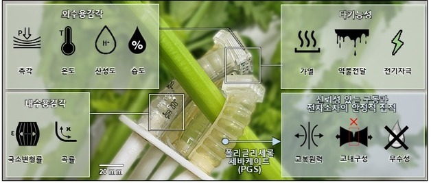 다 쓰면 부품까지 거름되는 친환경 로봇 전자 시스템 개발