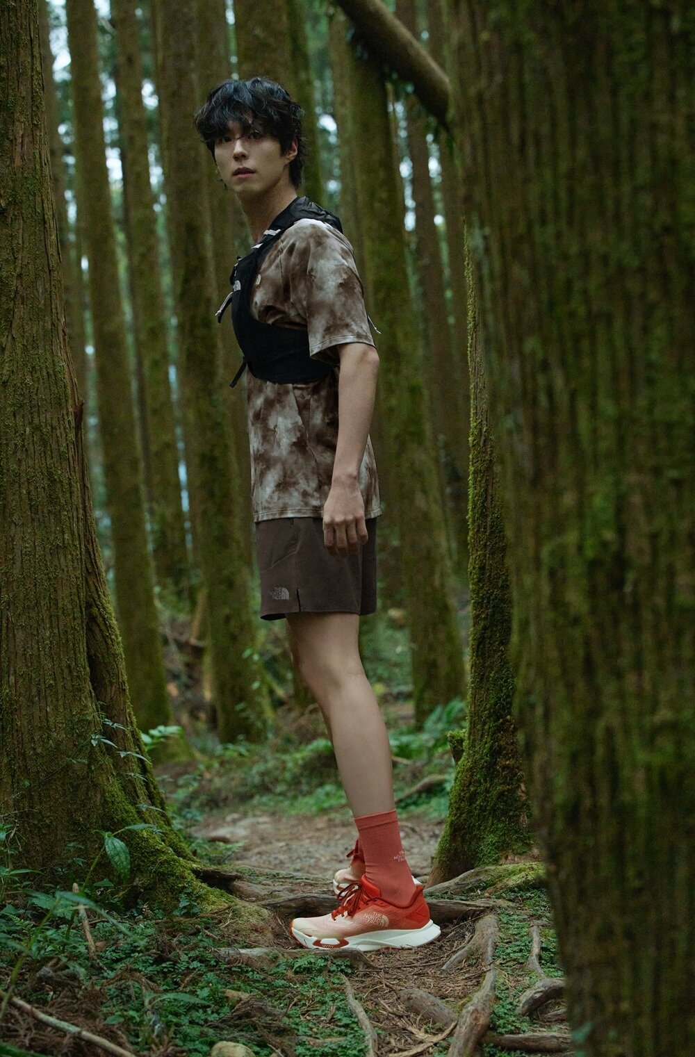 본문 이미지 - '벡티브 엔듀리스 4'를 착용한 노스페이스 홍보대사 박보검(노스페이스 제공)