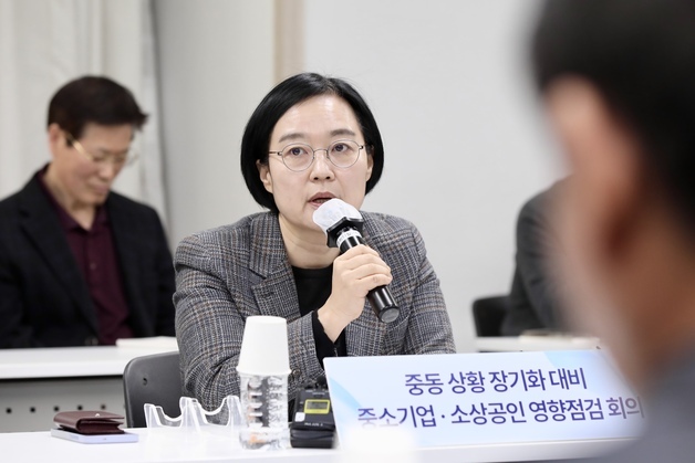 "중동發 피해 대응"…중기 물류비·소상공인 경영안정 바우처 확대 (종합)