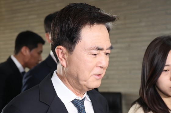 김태흠 지사, 국힘 6·3 지방선거 후보 면접 참석