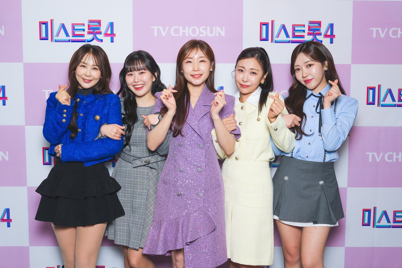 본문 이미지 - '미스트롯4' 윤태화, 홍성윤, 이소나, 허찬미, 길려원(왼쪽부터, TV조선 제공)