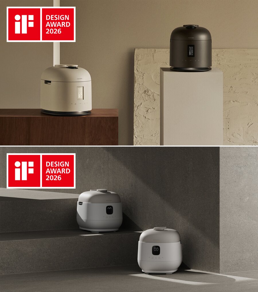 본문 이미지 - 쿠첸 표정 있는 밥솥 (쿠첸 제공)