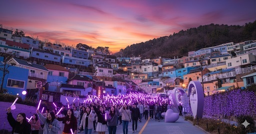 "BTS 팬덤 이름이 동네 이름?"…부산 서구 '아미동 활용' 아이디어