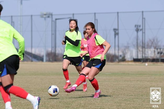 '해외파' 남승은 오단비 합류…女 U20 축구대표팀, 아시안컵 명단 확정