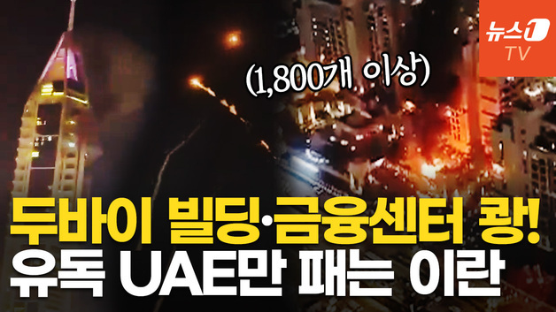 [영상] "미사일·드론 1800대 이상 쏟아져"…이란, UAE에 집중 보복하는 이유