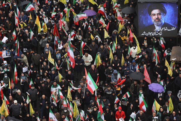 '생존' 이란 지도부, 반미집회 공개 참석…"폭격 두렵지 않아"
