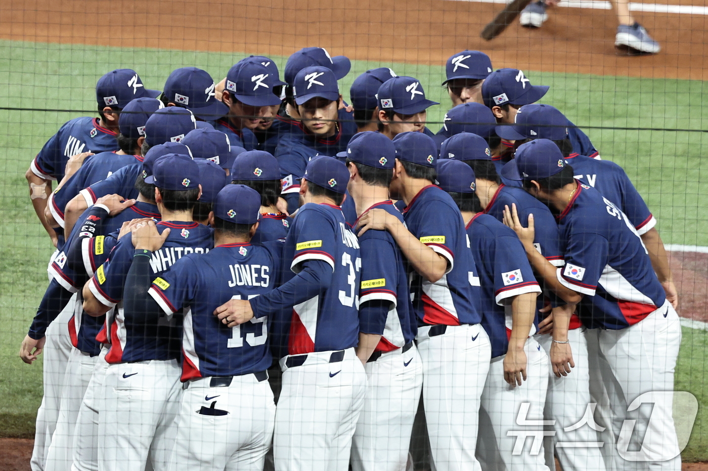(마이애미=뉴스1) 구윤성 기자 = 대한민국 야구 대표팀 선수들이 이 13일 오후(현지시간) 미국 플로리다주 마이애미 론디포파크에서 열린 2026 월드베이스볼클래식(WBC) 8강전 …