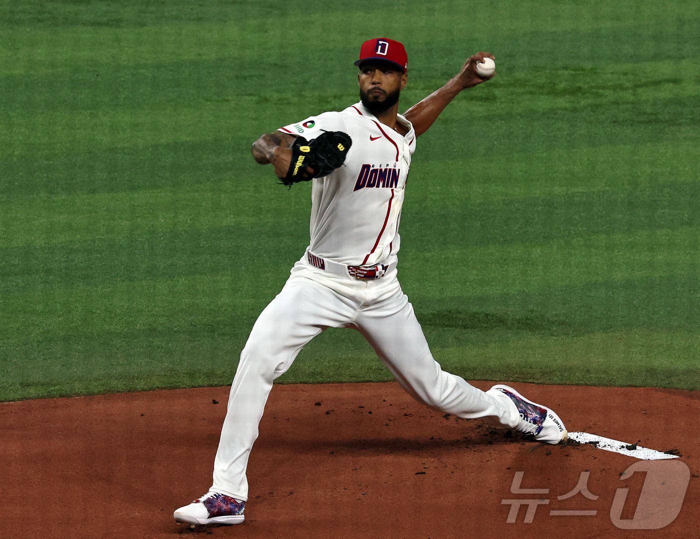 (마이애미=뉴스1) 구윤성 기자 = 13일 오후(현지시간) 미국 플로리다주 마이애미 론디포파크에서 열린 2026 월드베이스볼클래식(WBC) 8강전 대한민국과 도미니카 공화국의 경기 …