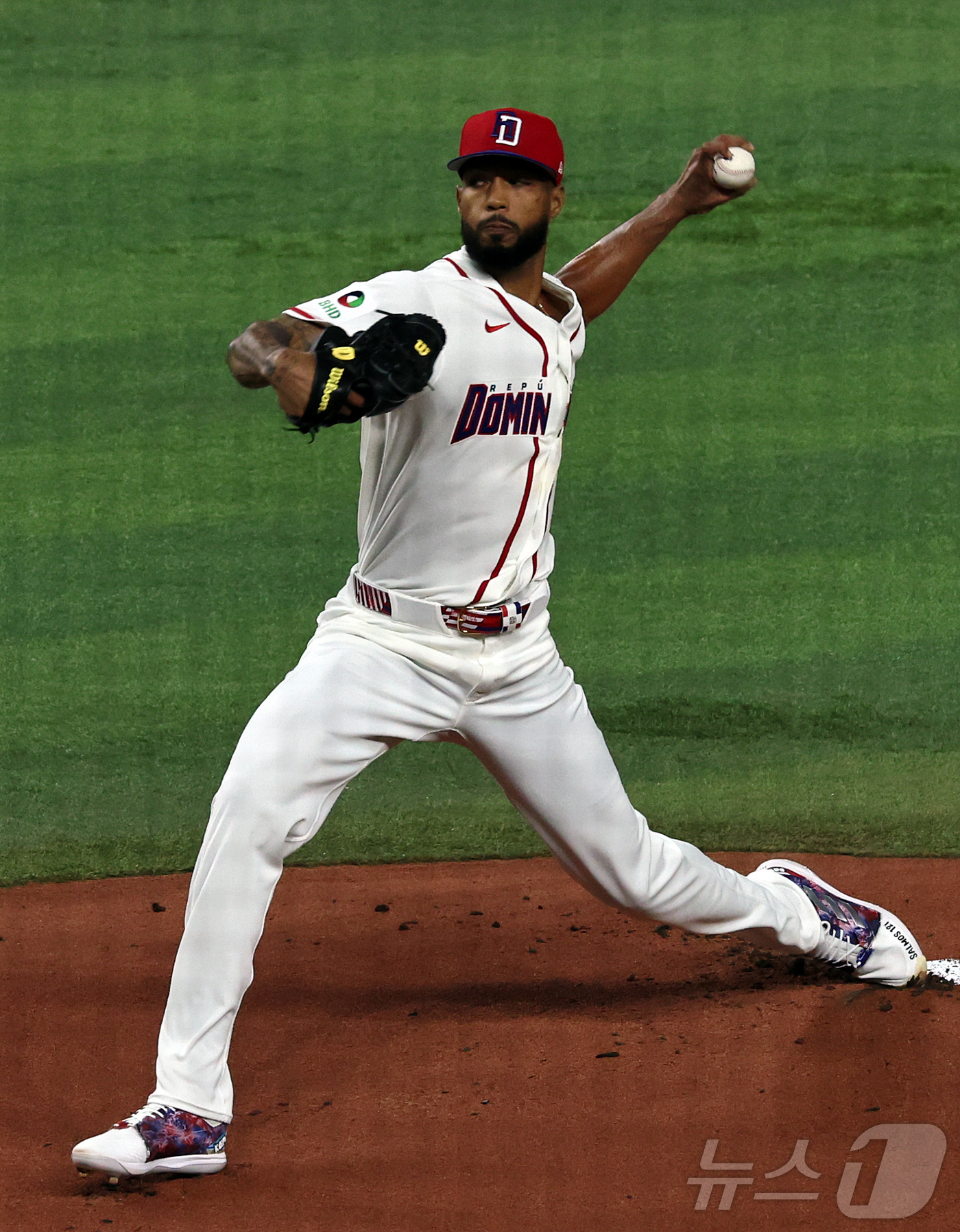 (마이애미=뉴스1) 구윤성 기자 = 13일 오후(현지시간) 미국 플로리다주 마이애미 론디포파크에서 열린 2026 월드베이스볼클래식(WBC) 8강전 대한민국과 도미니카 공화국의 경기 …