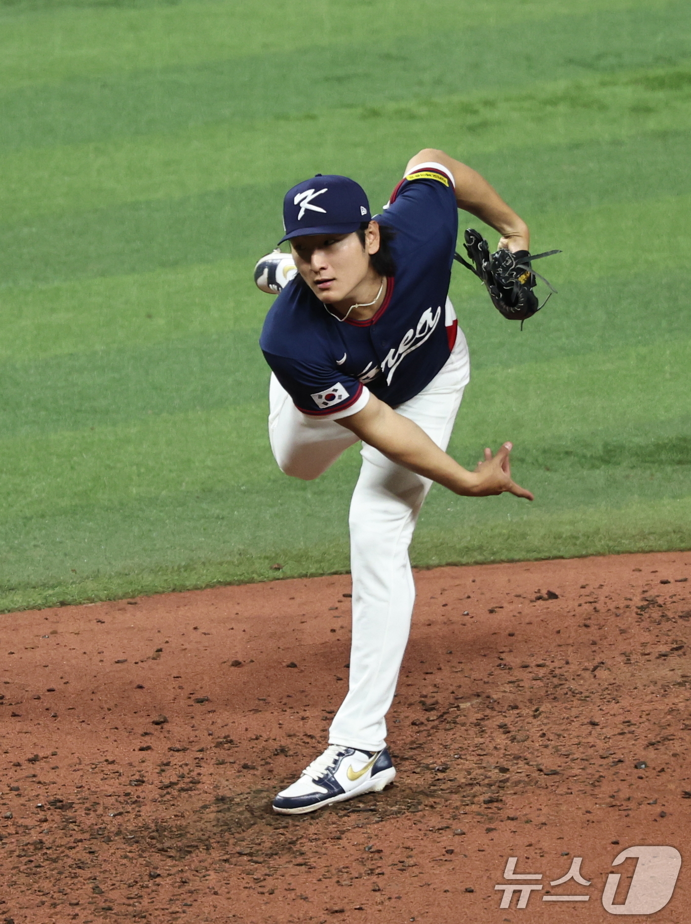 (마이애미=뉴스1) 구윤성 기자 = 13일 오후(현지시간) 미국 플로리다주 마이애미 론디포파크에서 열린 2026 월드베이스볼클래식(WBC) 8강전 대한민국과 도미니카공화국의 경기 …