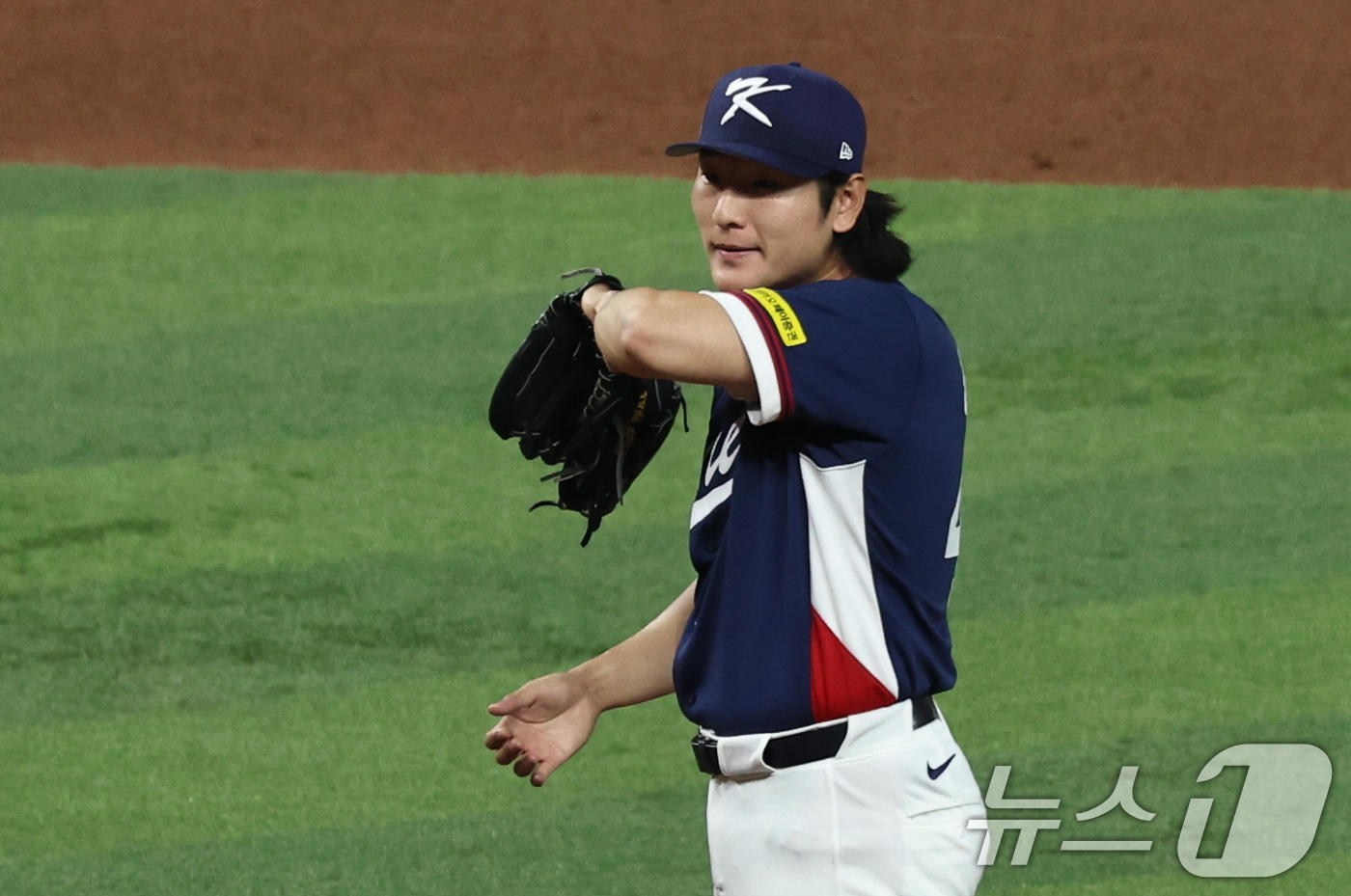 (마이애미=뉴스1) 구윤성 기자 = 13일 오후(현지시간) 미국 플로리다주 마이애미 론디포파크에서 열린 2026 월드베이스볼클래식(WBC) 8강전 대한민국과 도미니카공화국의 경기, …