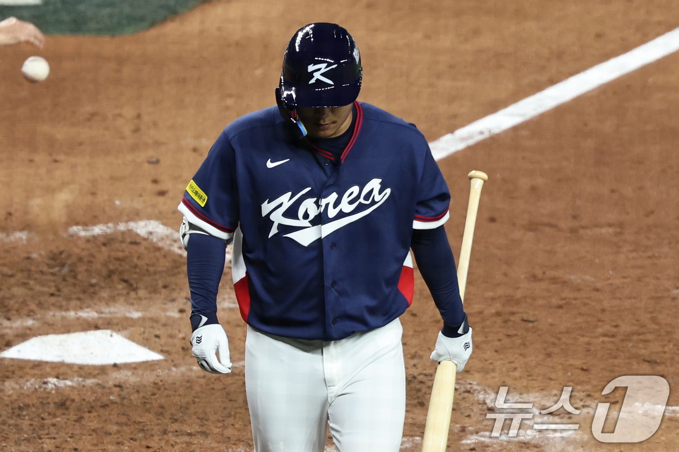 (마이애미=뉴스1) 구윤성 기자 = 13일 오후(현지시간) 미국 플로리다주 마이애미 론디포파크에서 열린 2026 월드베이스볼클래식(WBC) 8강전 대한민국과 도미니카공화국의 경기, …