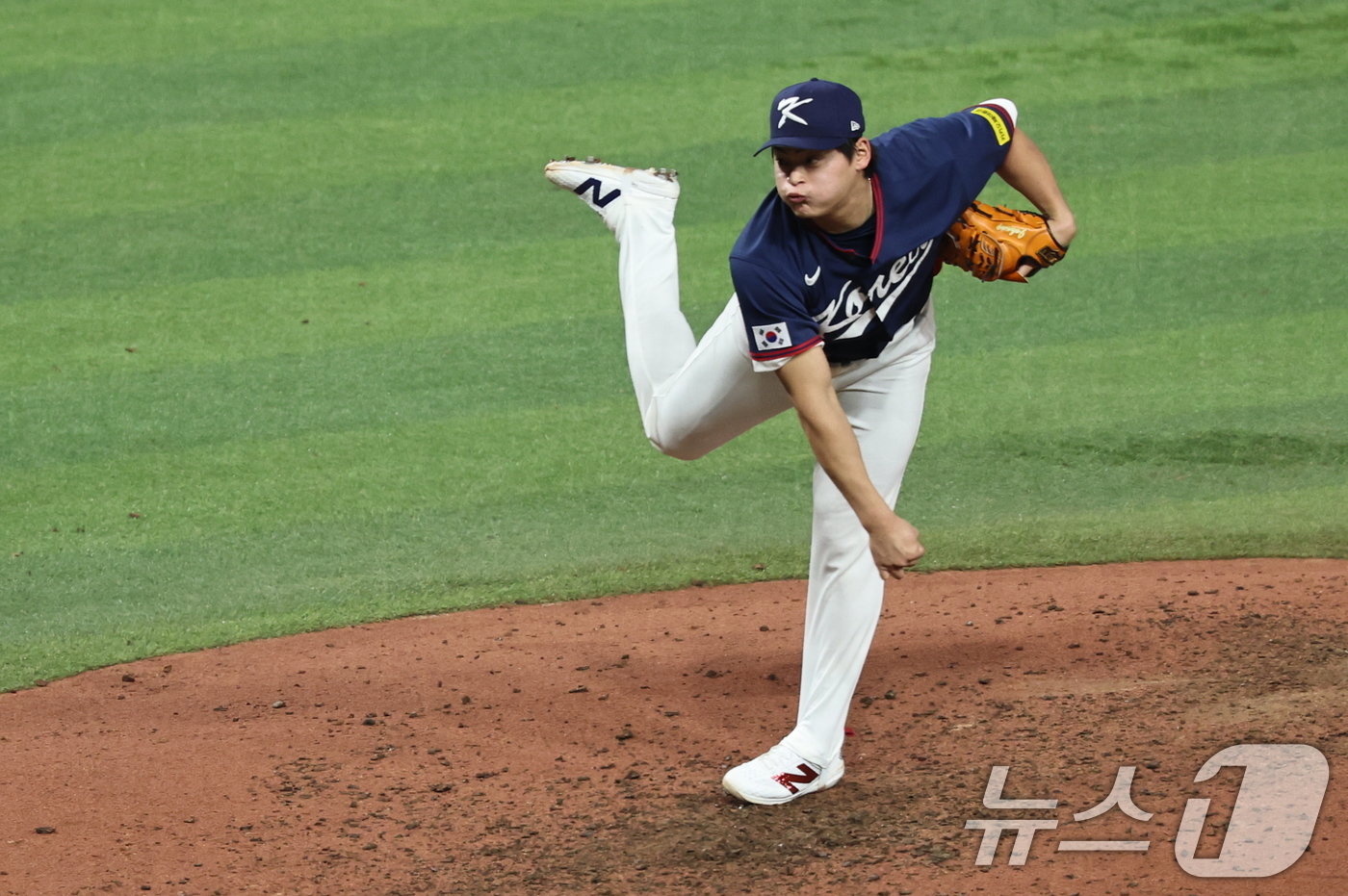 (마이애미=뉴스1) 구윤성 기자 = 13일 오후(현지시간) 미국 플로리다주 마이애미 론디포파크에서 열린 2026 월드베이스볼클래식(WBC) 8강전 대한민국과 도미니카공화국의 경기 …