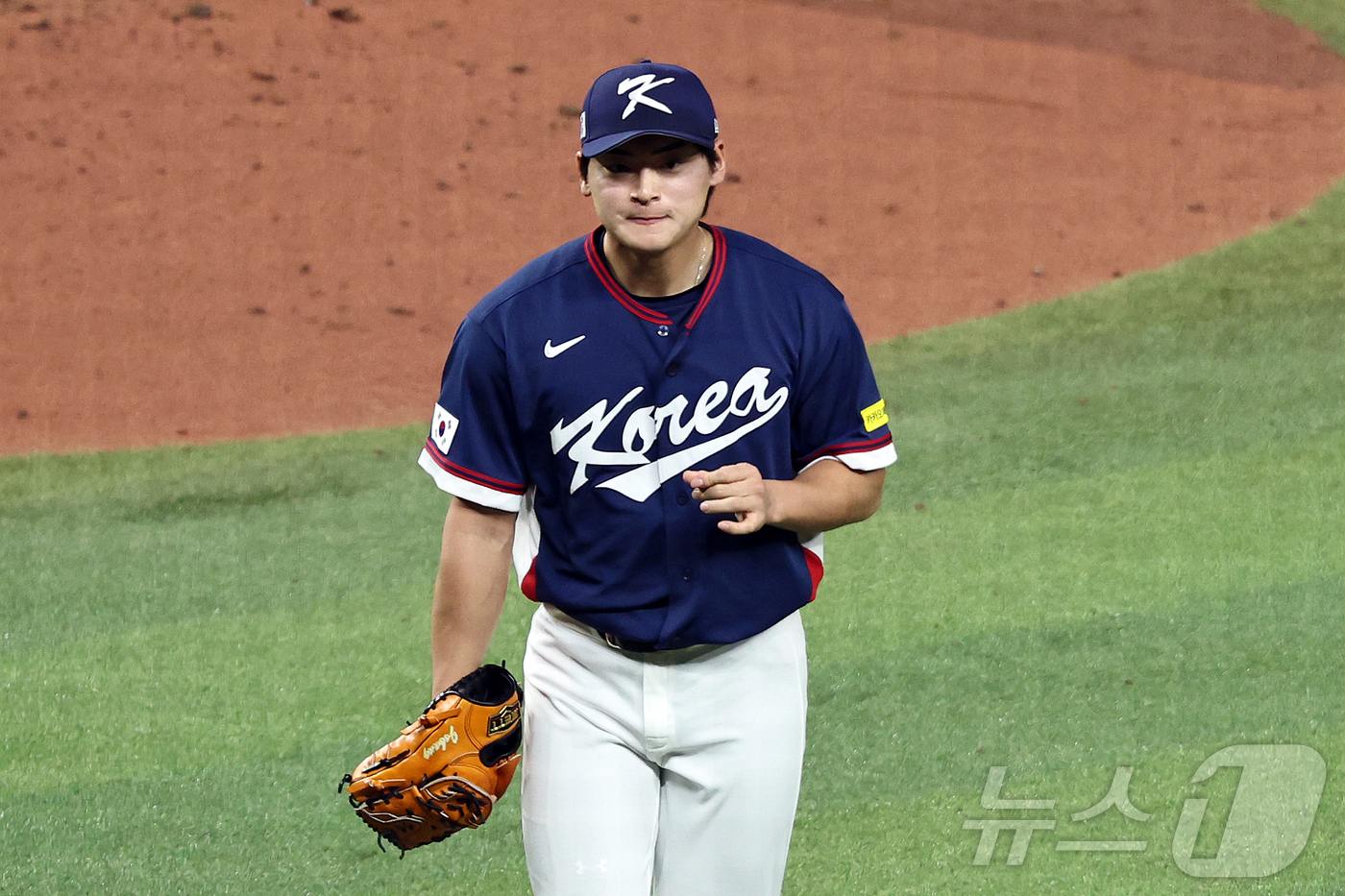 (마이애미=뉴스1) 구윤성 기자 = 13일 오후(현지시간) 미국 플로리다주 마이애미 론디포파크에서 열린 2026 월드베이스볼클래식(WBC) 8강전 대한민국과 도미니카공화국의 경기, …