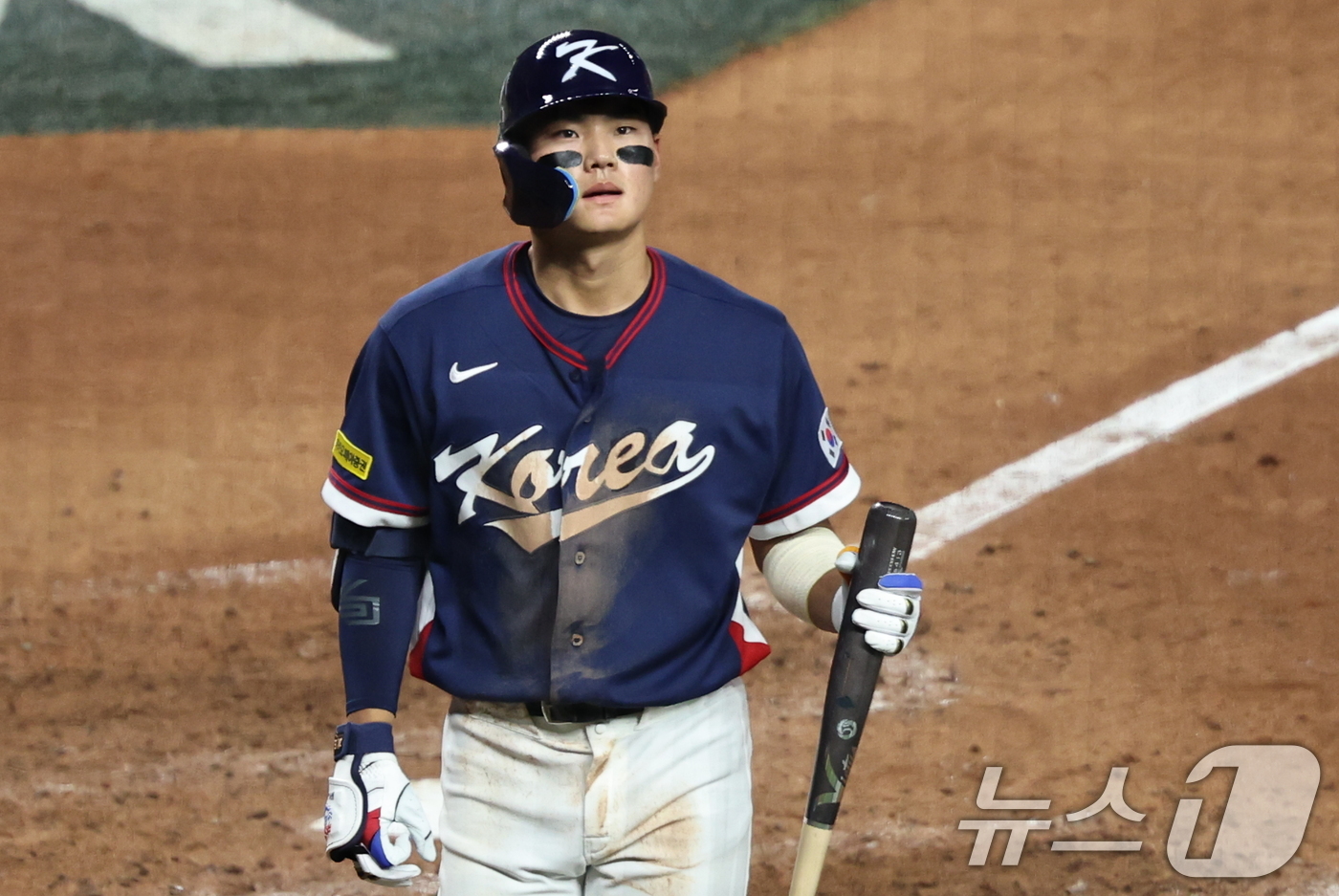 (마이애미=뉴스1) 구윤성 기자 = 13일 오후(현지시간) 미국 플로리다주 마이애미 론디포파크에서 열린 2026 월드베이스볼클래식(WBC) 8강전 대한민국과 도미니카공화국의 경기, …