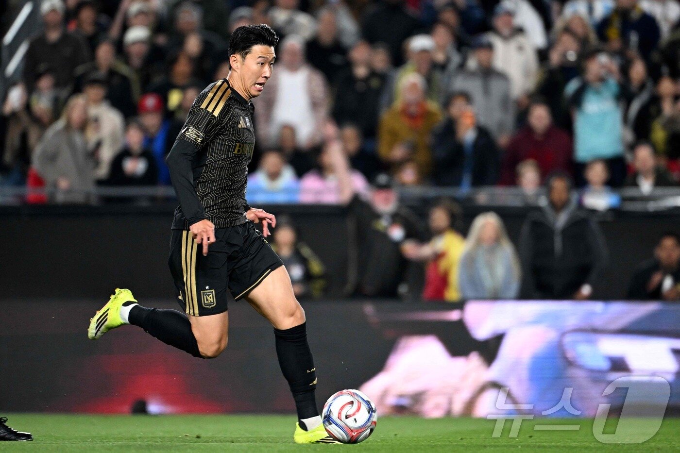 본문 이미지 - LA FC의 손흥민은 아직 MLS 골이 없다. ⓒ AFP=뉴스1